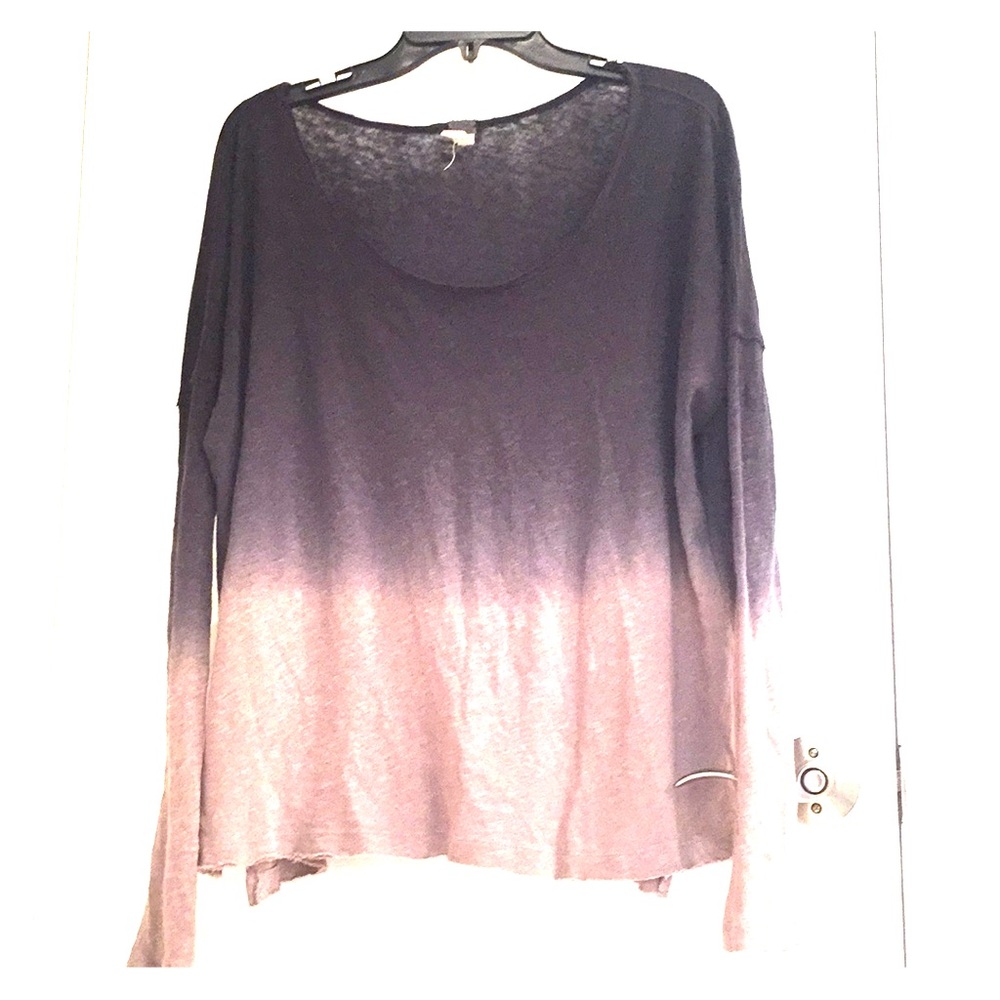 Free People ombré long sleeve